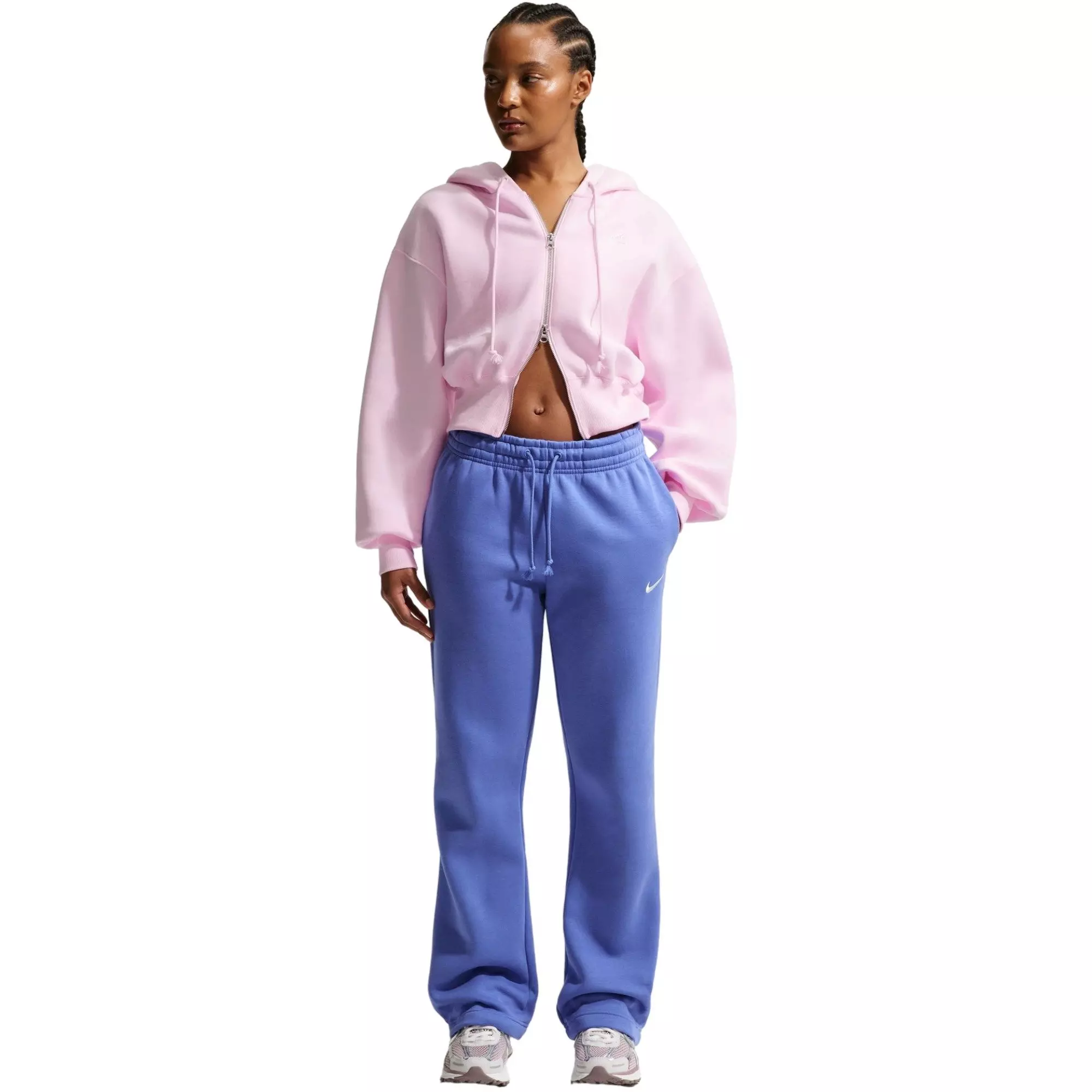 Nike Women's Phoenix Fleece Cropped Zip Jacket | Hibbett